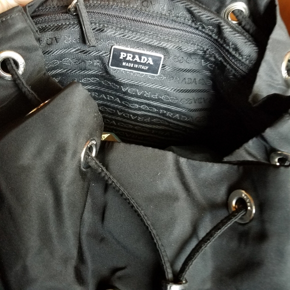 PRADA Nylon Nero Zainetto (Backpack) in Excellent condition! - Picture 12 of 14